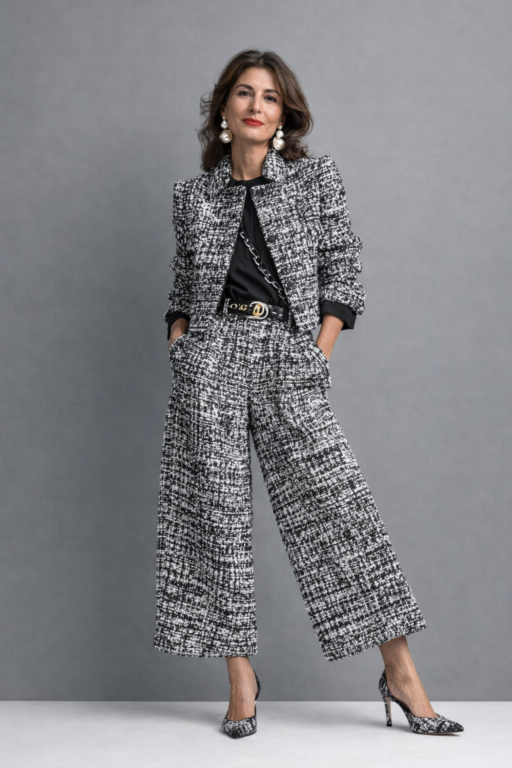 Milena | Completo Donna in Tweed
