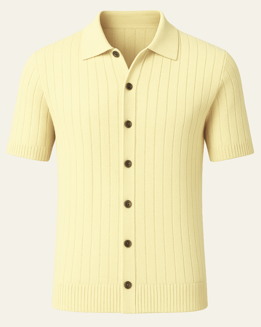 Polo Uomo Elegante in Cotone Knit Premium Estiva Setosa