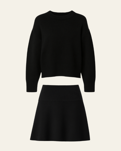 Completo Donna in Maglia di Lana