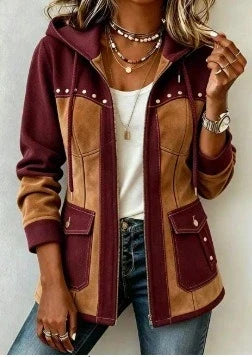 Veronique | Giacca Autunnale con Cappuccio