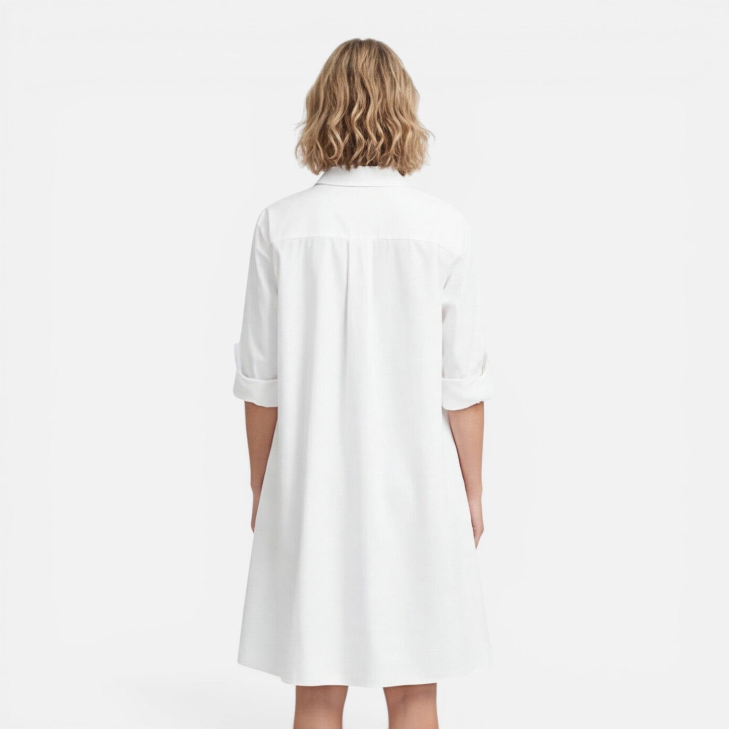 Abito Chemisier Midi Donna Ampio