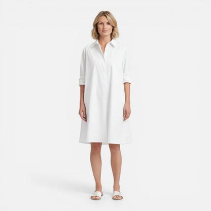 Abito Chemisier Midi Donna Ampio