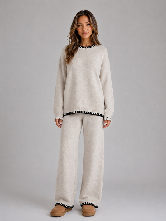 Completo Donna in Maglia Girocollo