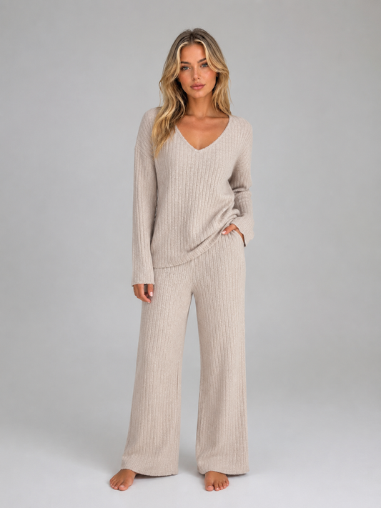Completo Donna in Maglia a Coste