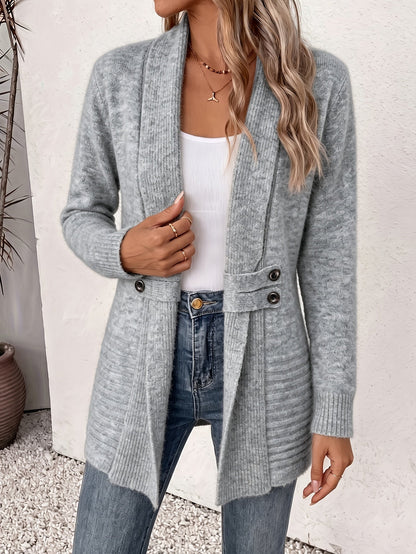 Ludovica | Cappotto Midi Donna Doppiopetto con Cintura