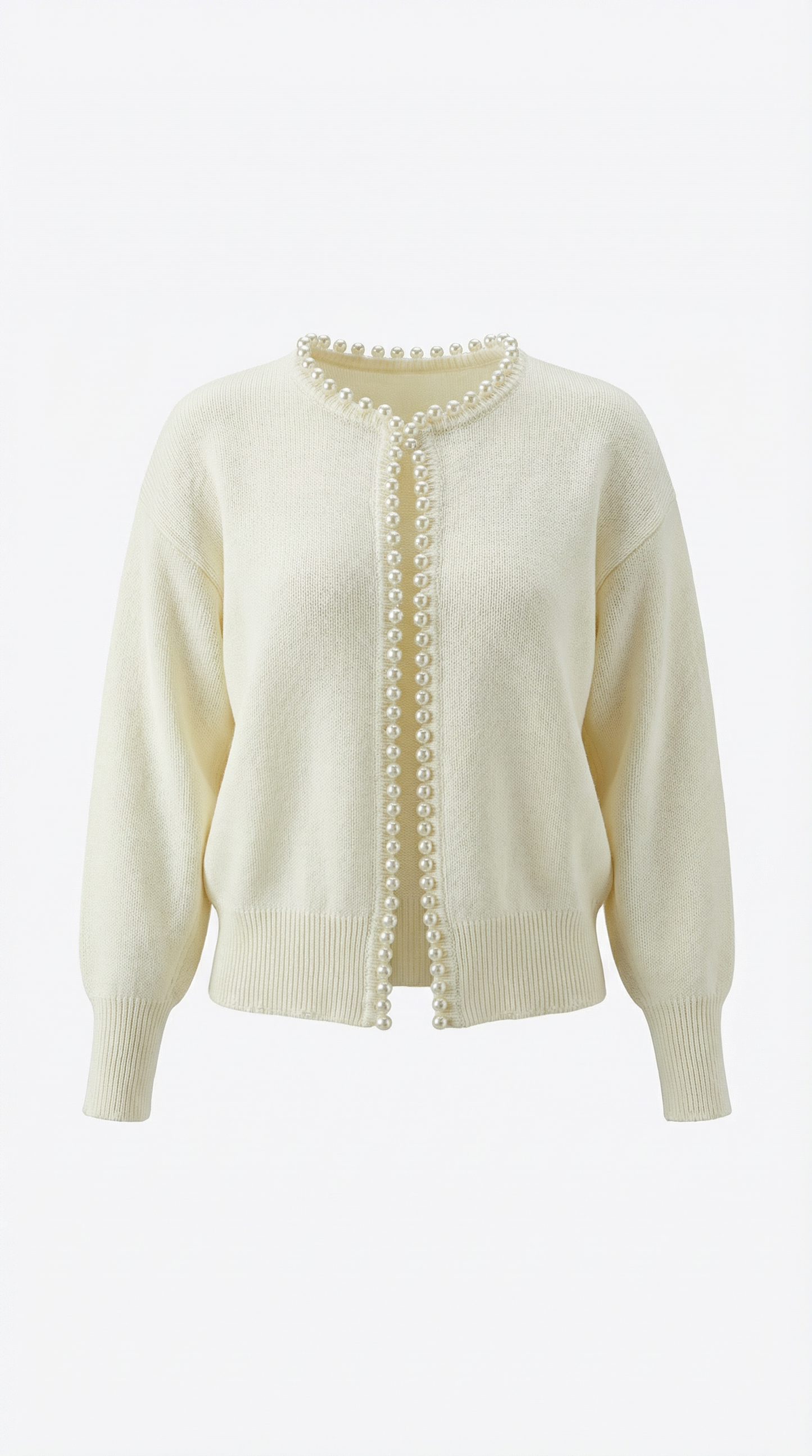 Cardigan Donna con Perle