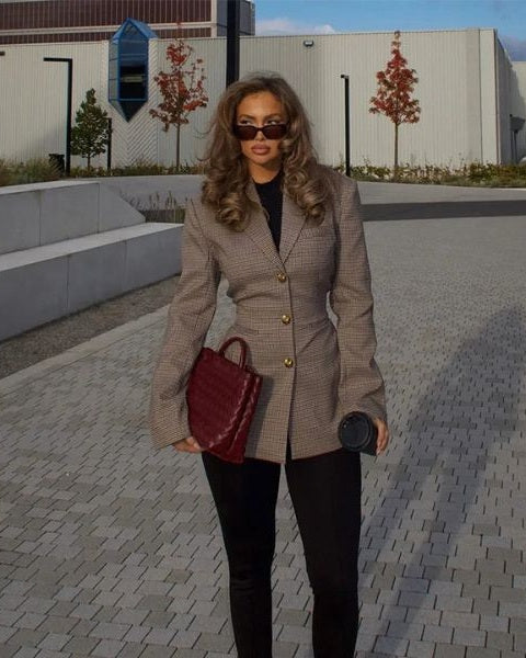 Blazer Donna Sartoriale Linea a Clessidra