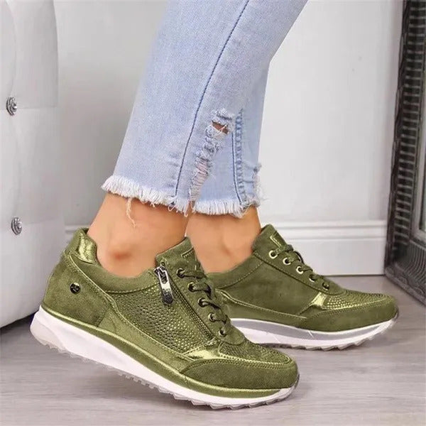 Martina | Scarpe Donna Comfort con Zip Laterale
