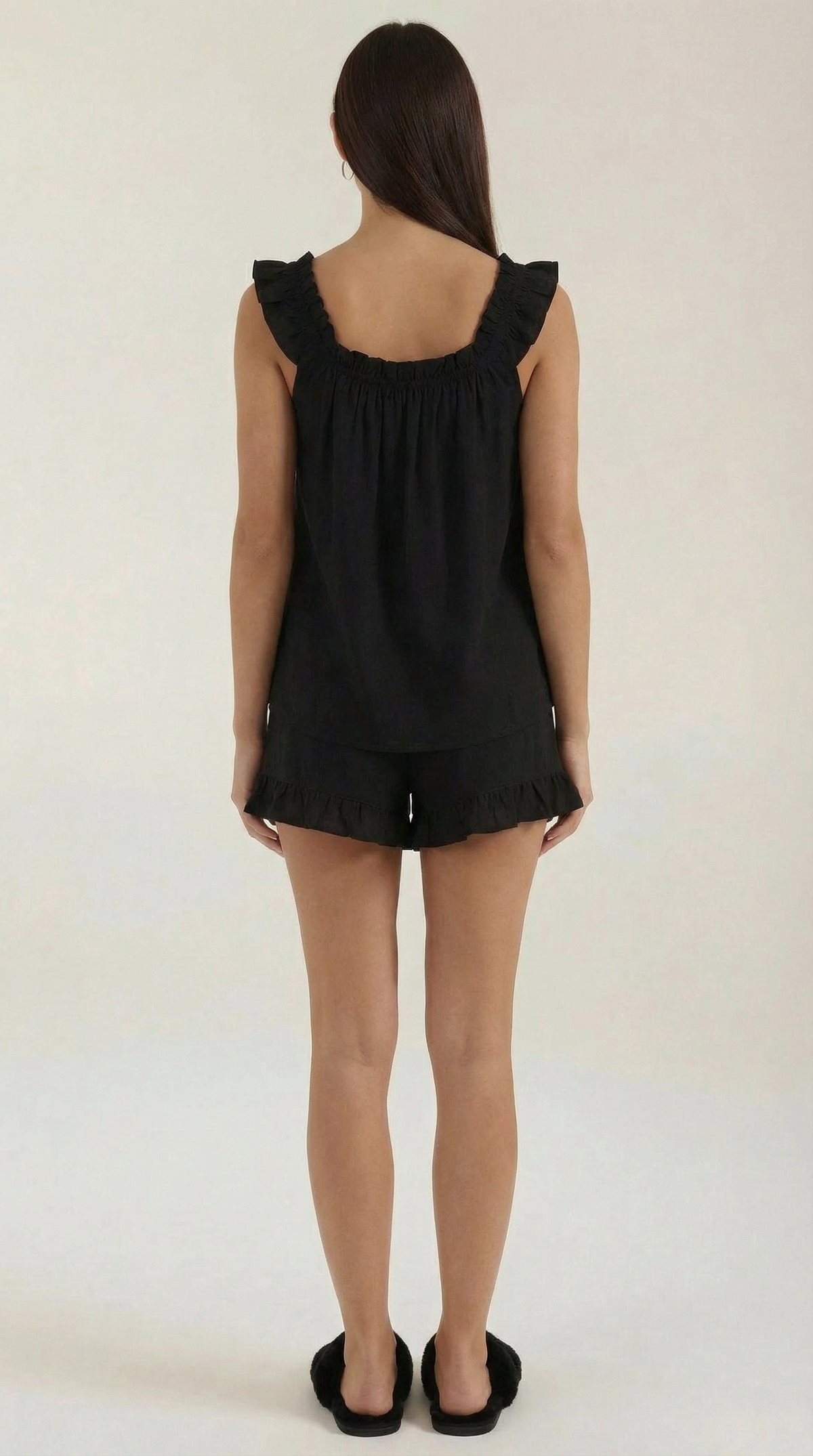 Completo Donna in Cotone con Volant
