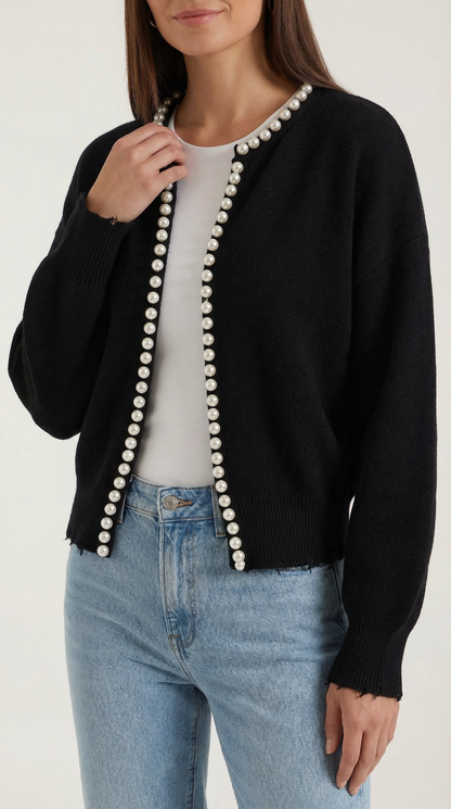 Cardigan Donna con Perle