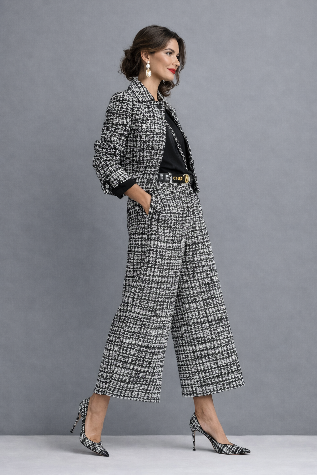 Milena | Completo Donna in Tweed