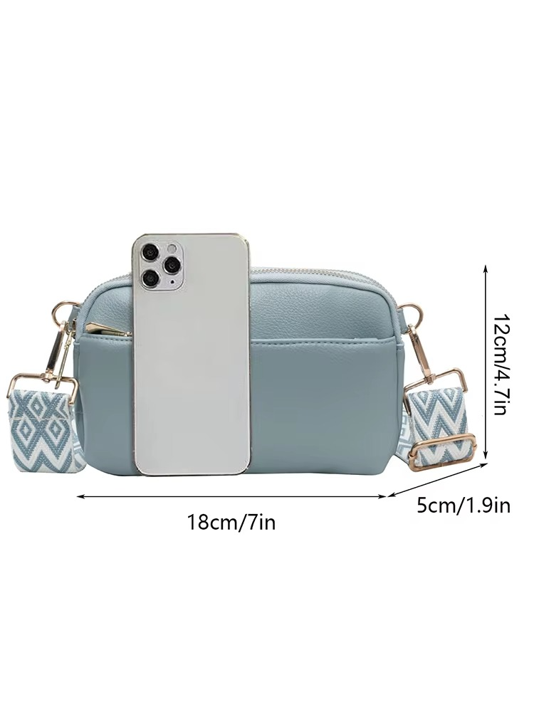 Borsa a Tracolla Donna Strutturata in Pelle Vegana