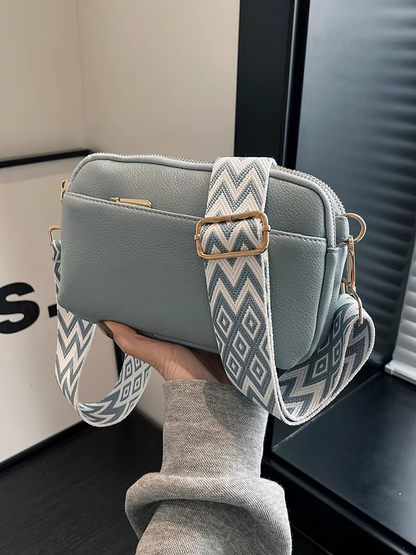 Borsa a Tracolla Donna Strutturata in Pelle Vegana