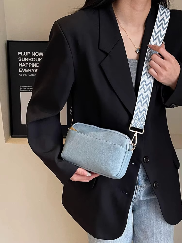 Borsa a Tracolla Donna Strutturata in Pelle Vegana