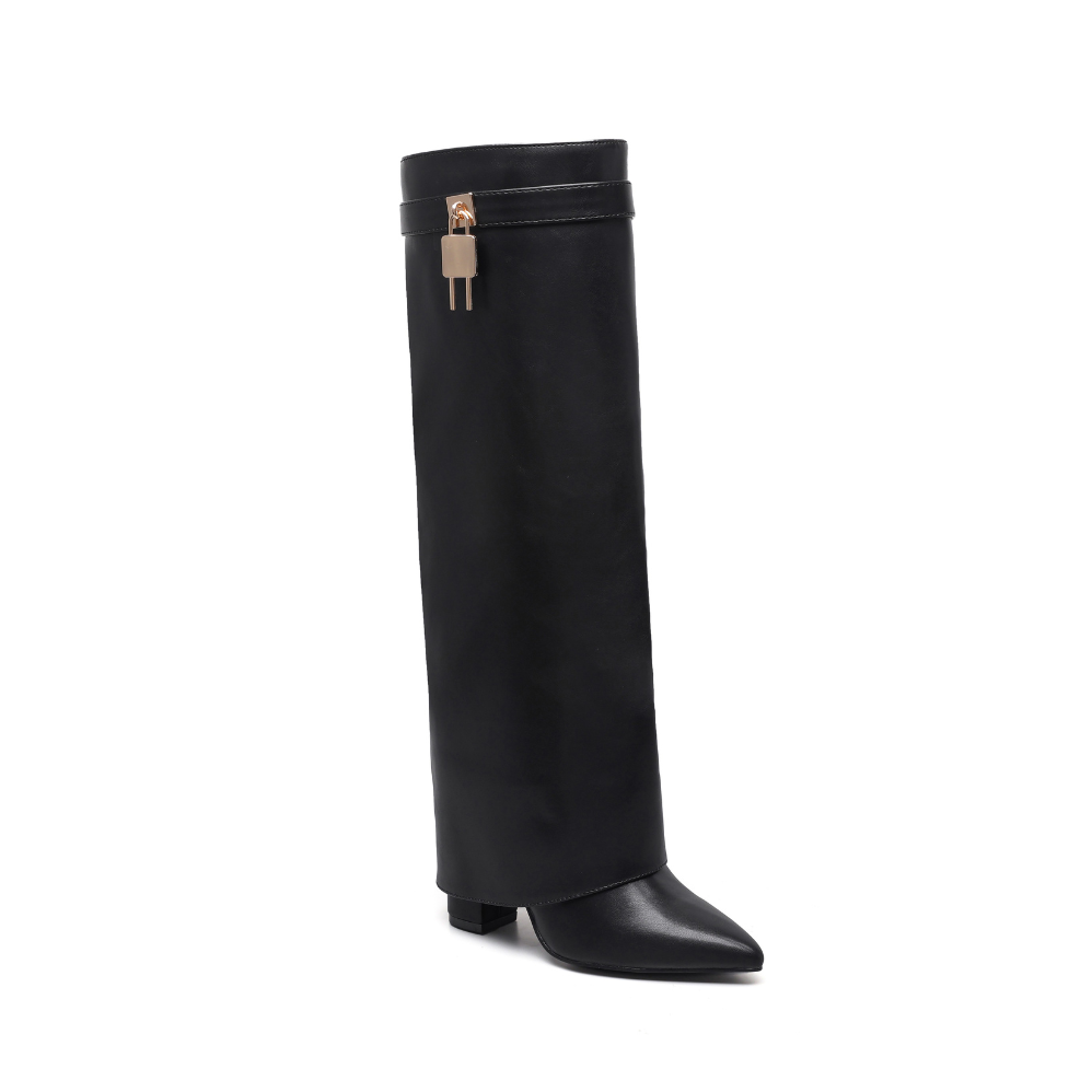 Livia | Stivali Alti Donna a Punta con Zip
