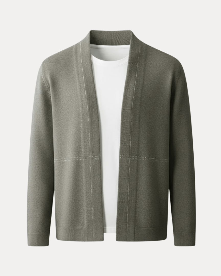 Cardigan Uomo Leggero in Cotone