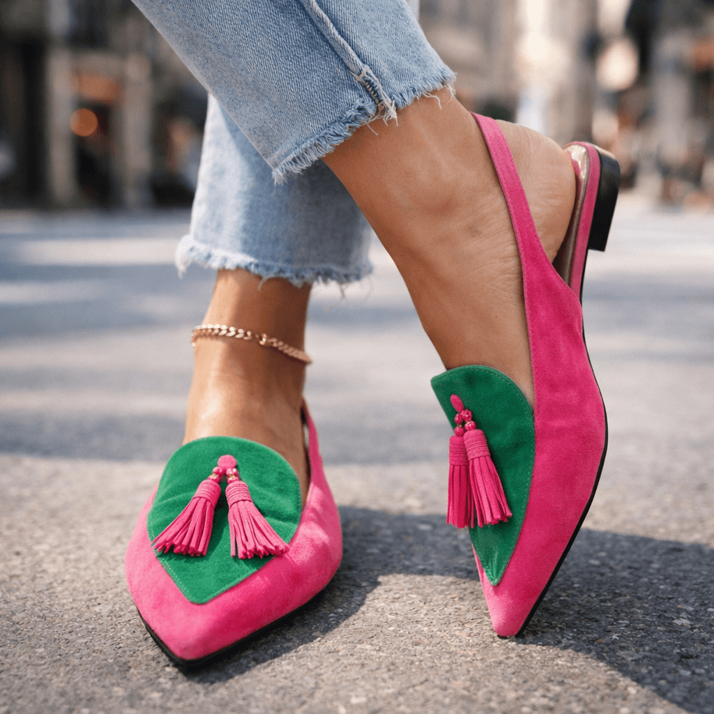 Elena | Sandali Donna con Cinturini e Frange