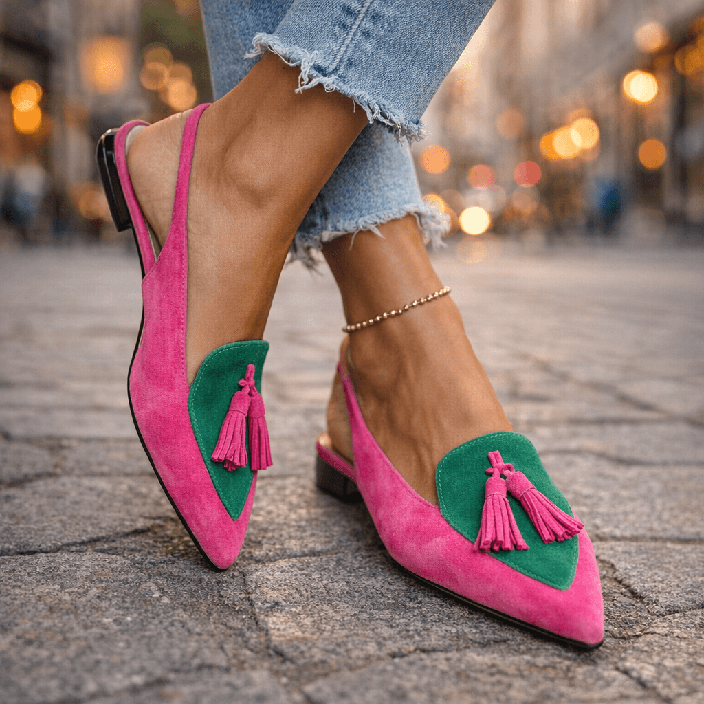 Elena | Sandali Donna con Cinturini e Frange