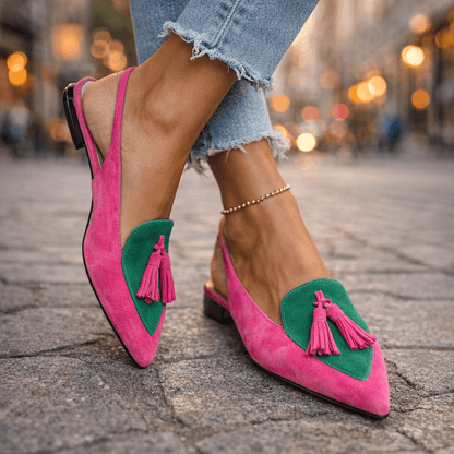 Elena | Sandali Donna con Cinturini e Frange