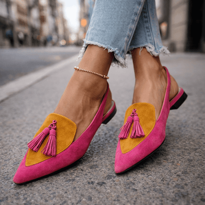 Elena | Sandali Donna con Cinturini e Frange