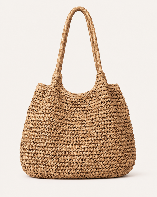 Borsa Tote Donna Intrecciata Oversize
