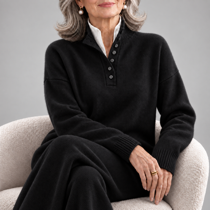 Cecilia | Completo Donna in Maglia Effetto Cashmere