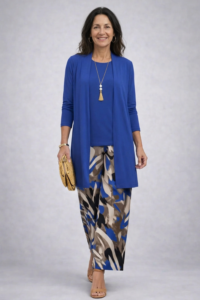 Fulvia | Completo Donna 3 Pezzi Blu