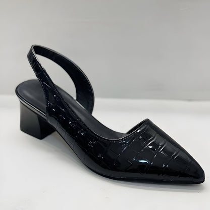 Graziella | Scarpe Donna con Tacco e Punta Larga