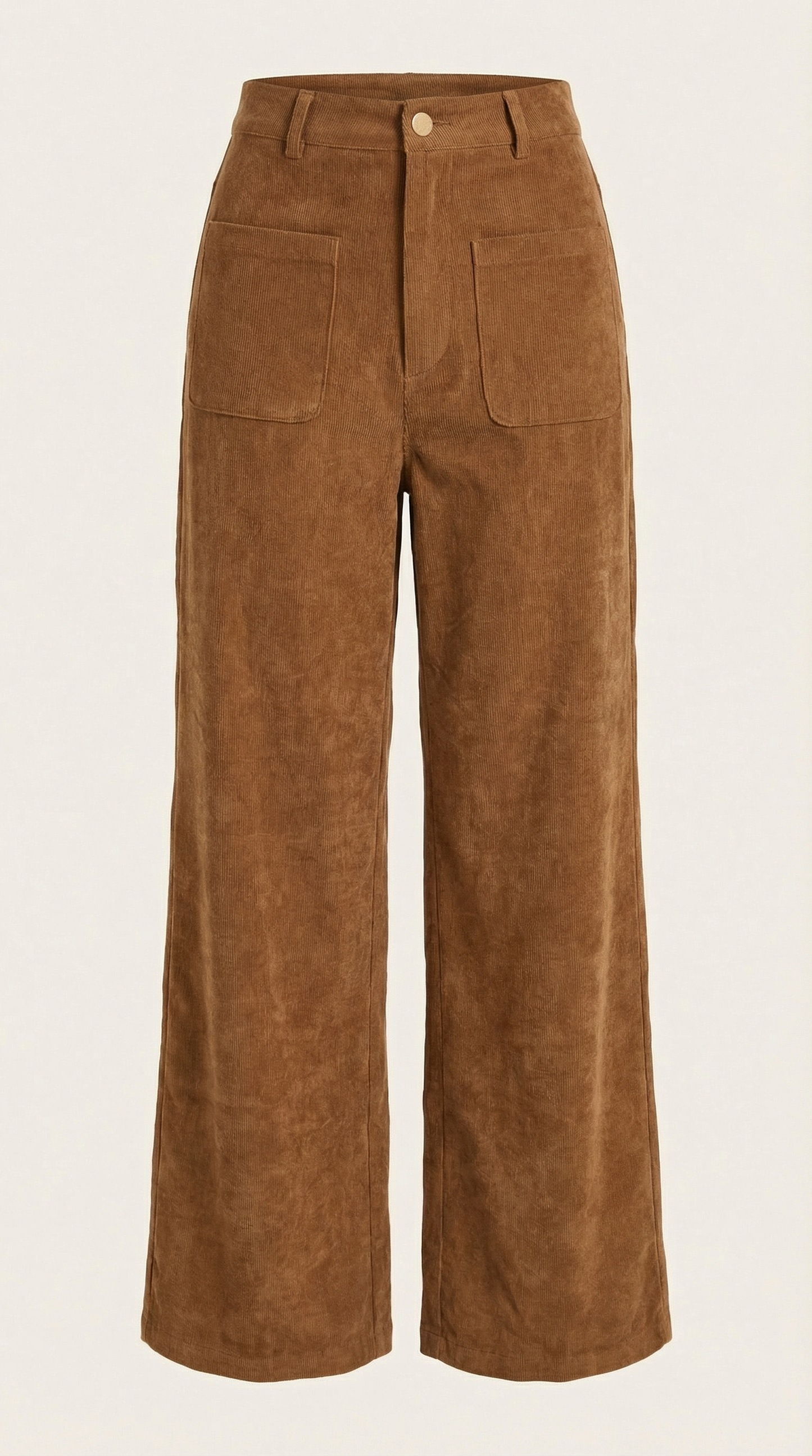 Pantaloni Donna in Velluto a Coste Ampi