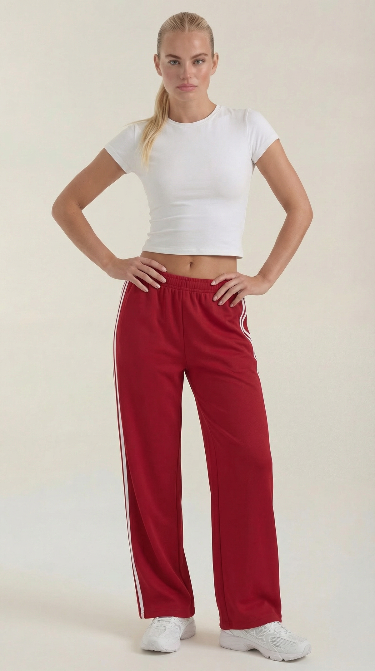 Pantaloni Sportivi Donna a Gamba Larga