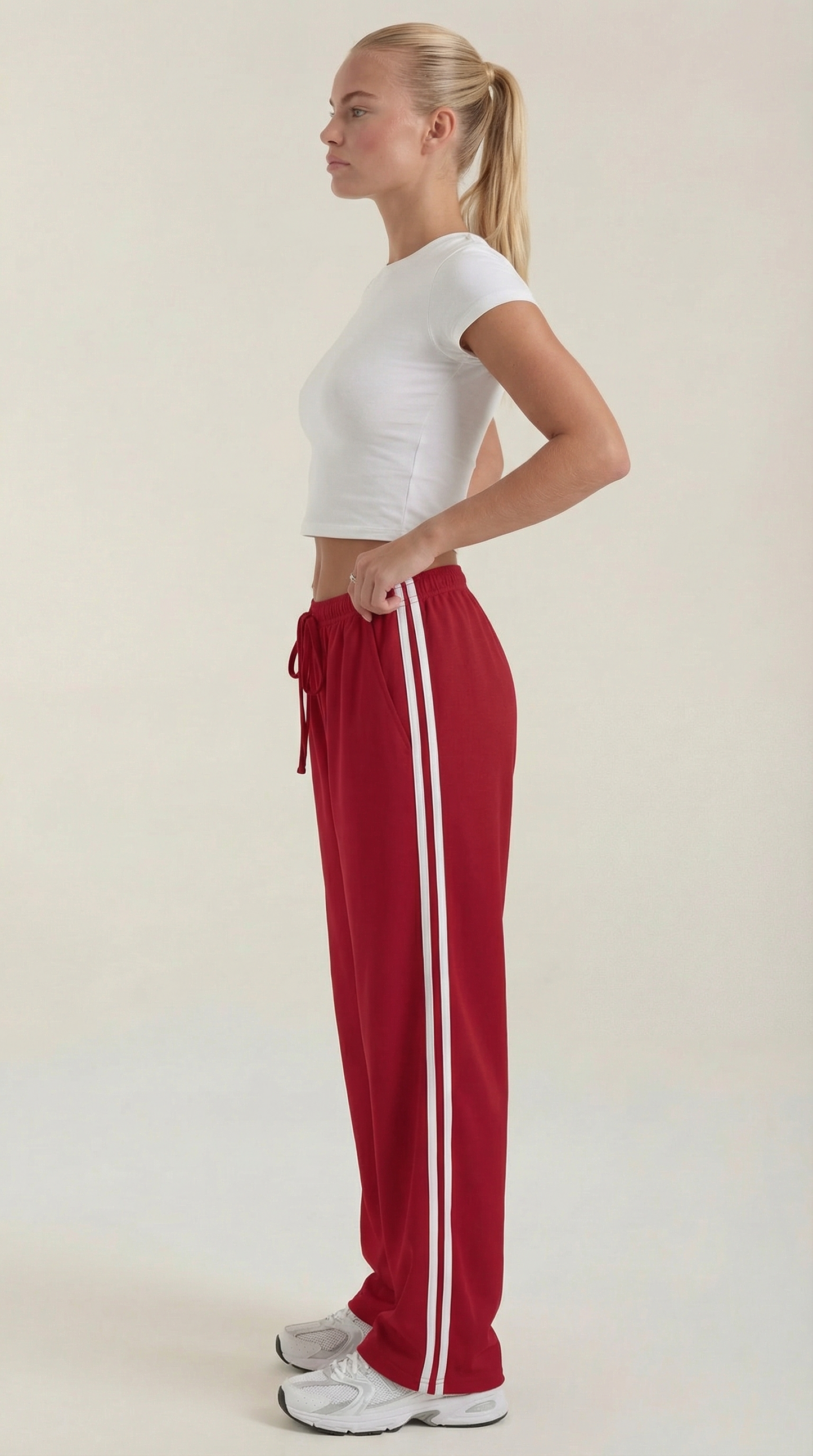 Pantaloni Sportivi Donna a Gamba Larga