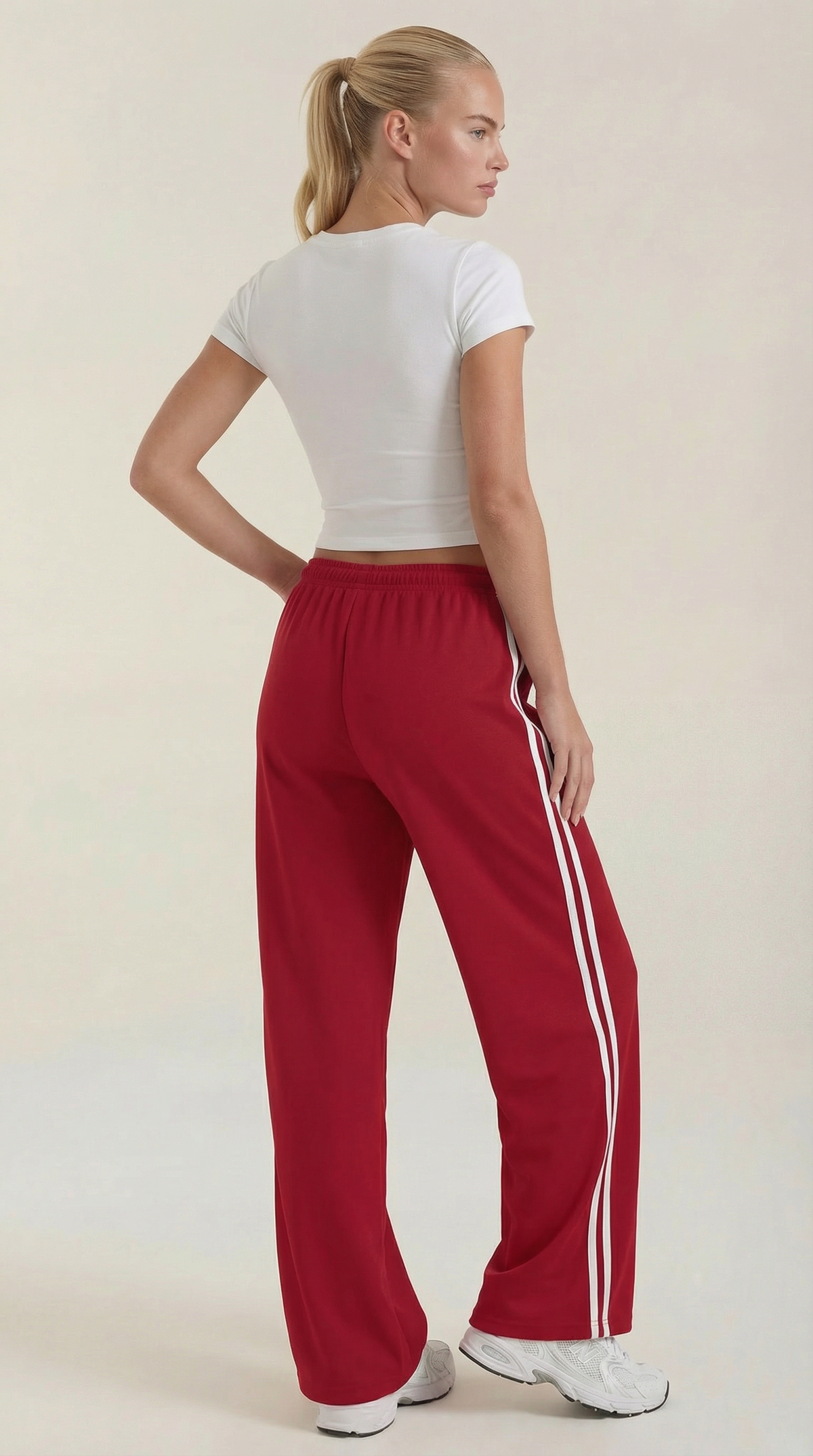 Pantaloni Sportivi Donna a Gamba Larga