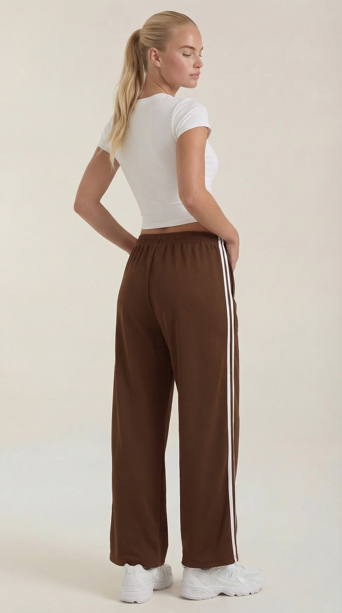 Pantaloni Sportivi Donna a Gamba Larga
