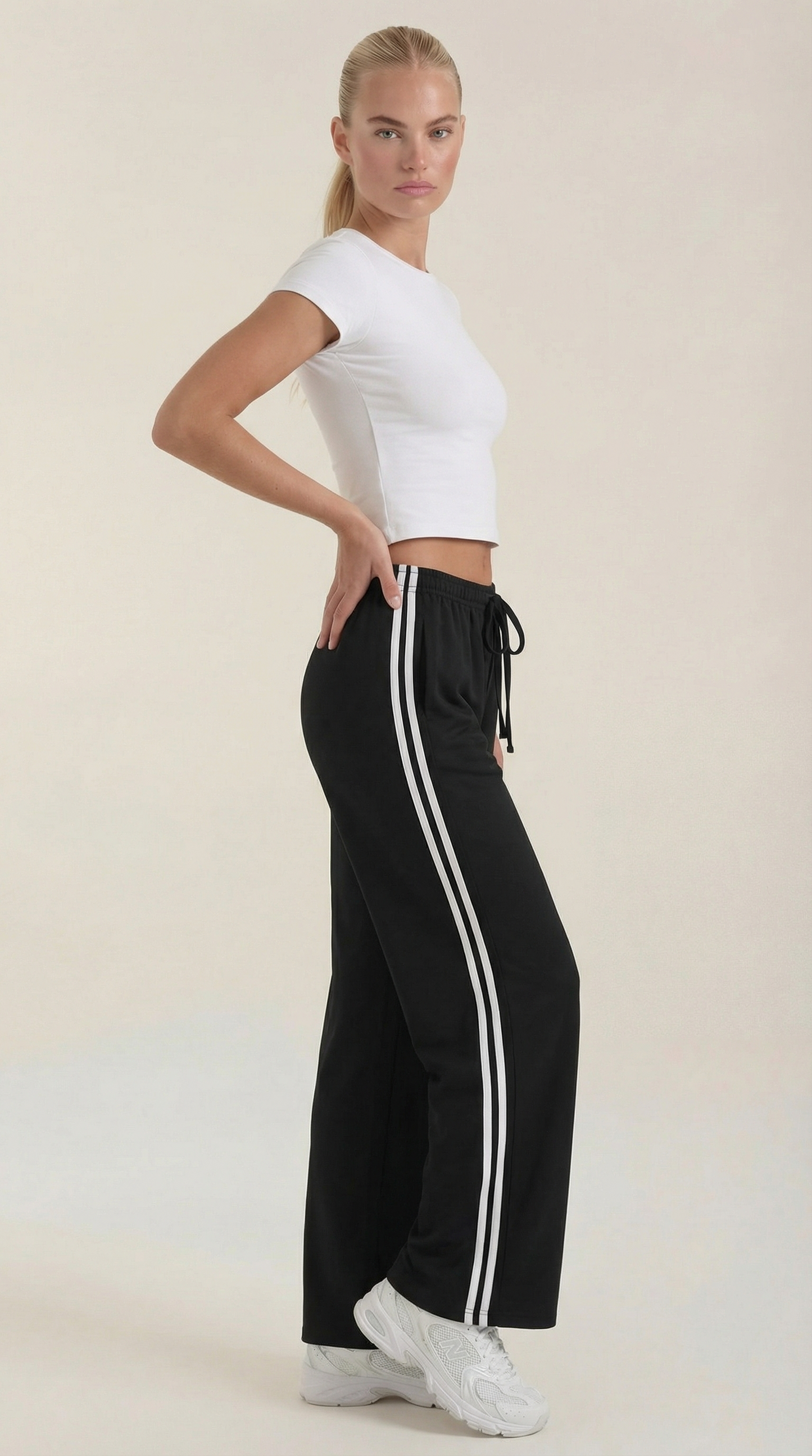 Pantaloni Sportivi Donna a Gamba Larga