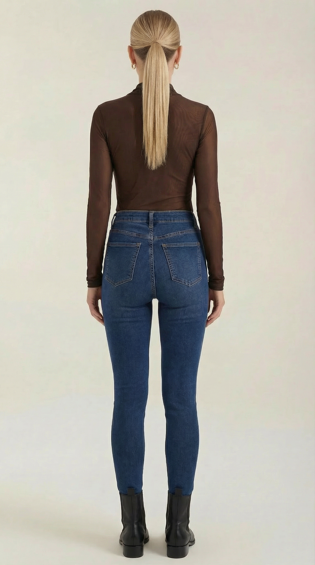 Top Donna in Rete con Fronte Incrociato