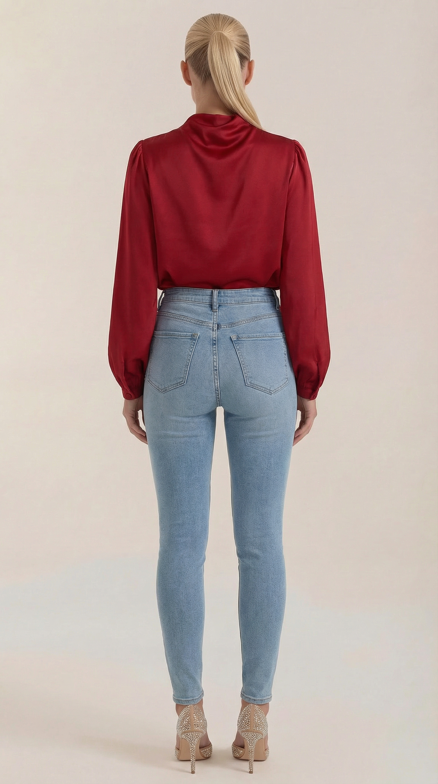 Camicia Donna Drappeggiata