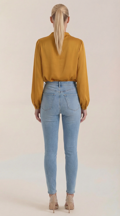 Camicia Donna Drappeggiata