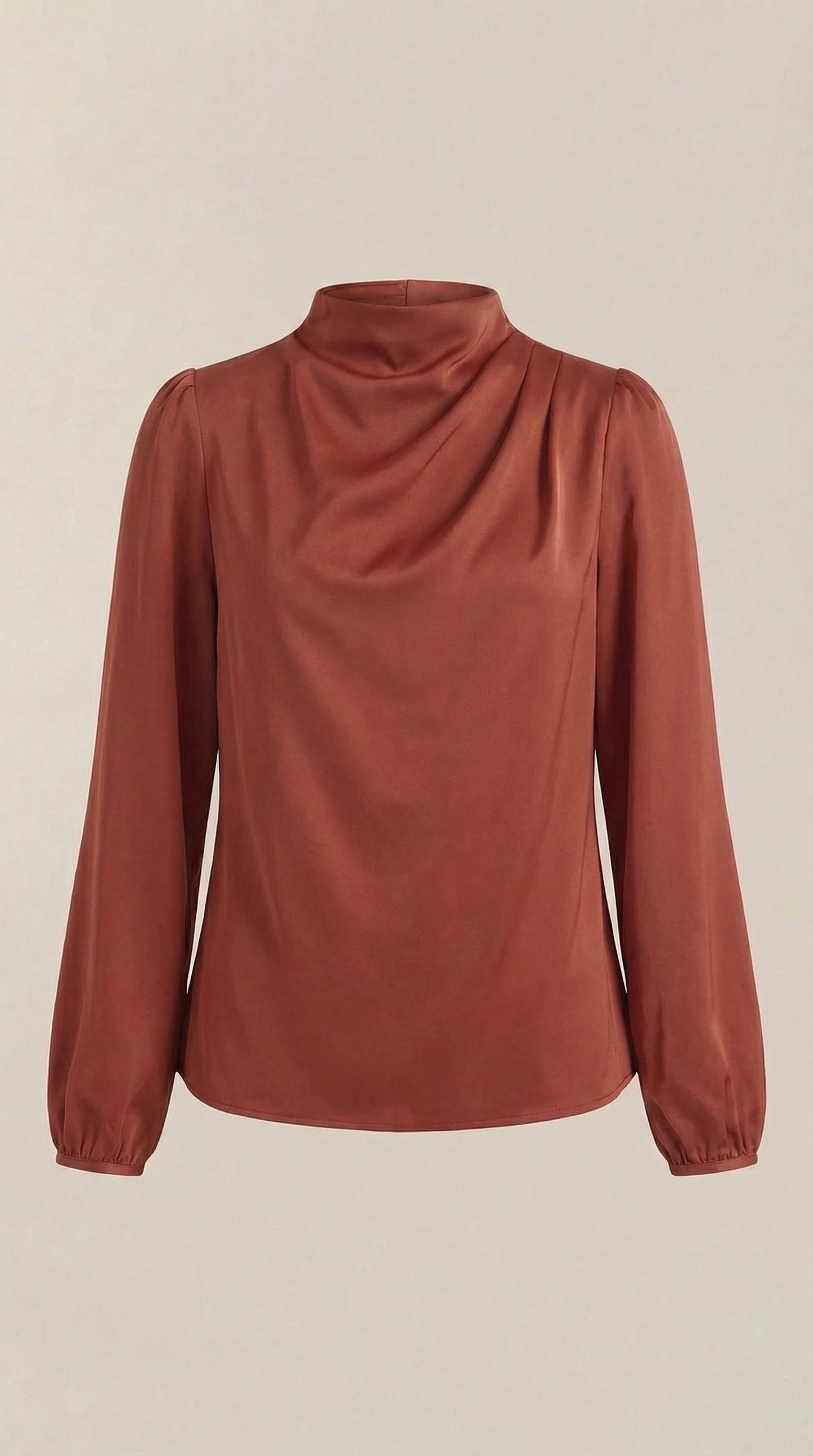 Camicia Donna Drappeggiata