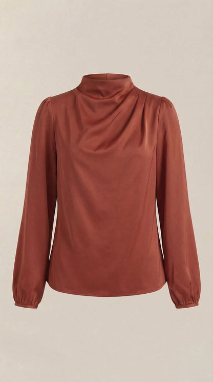 Camicia Donna Drappeggiata