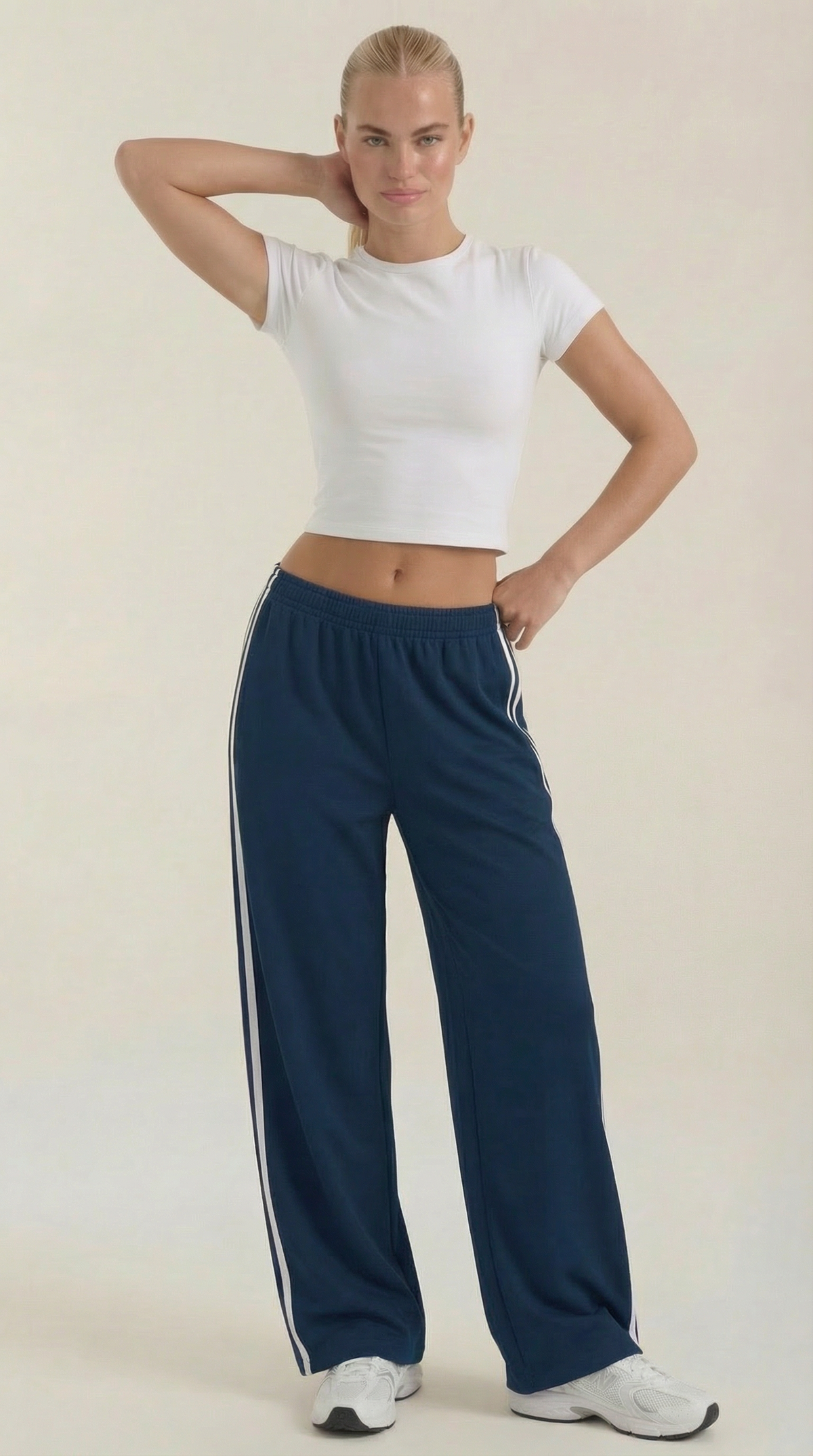 Pantaloni Sportivi Donna a Gamba Larga