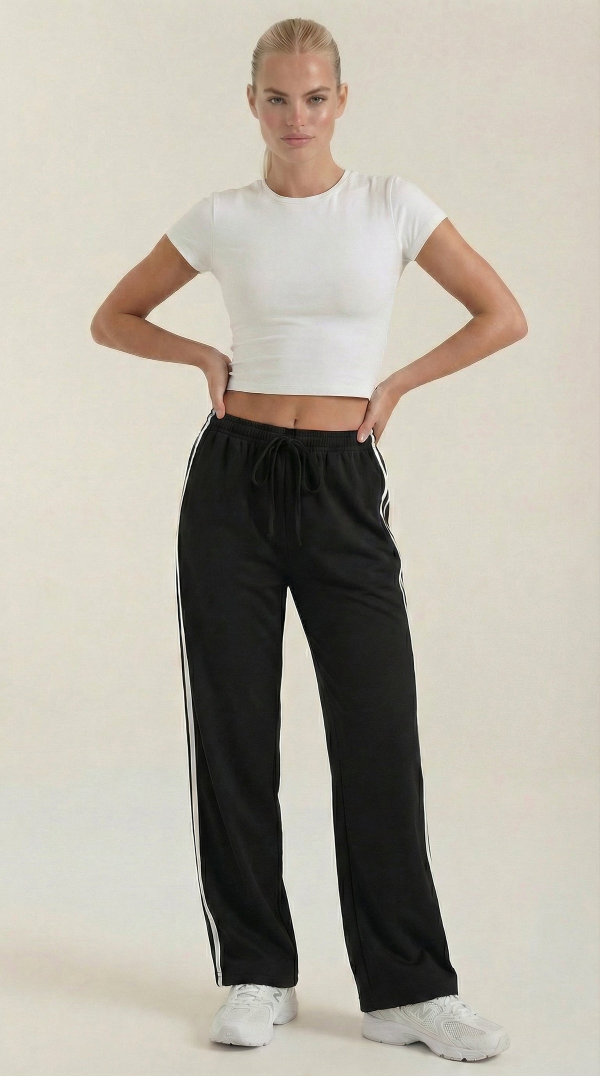 Pantaloni Sportivi Donna a Gamba Larga