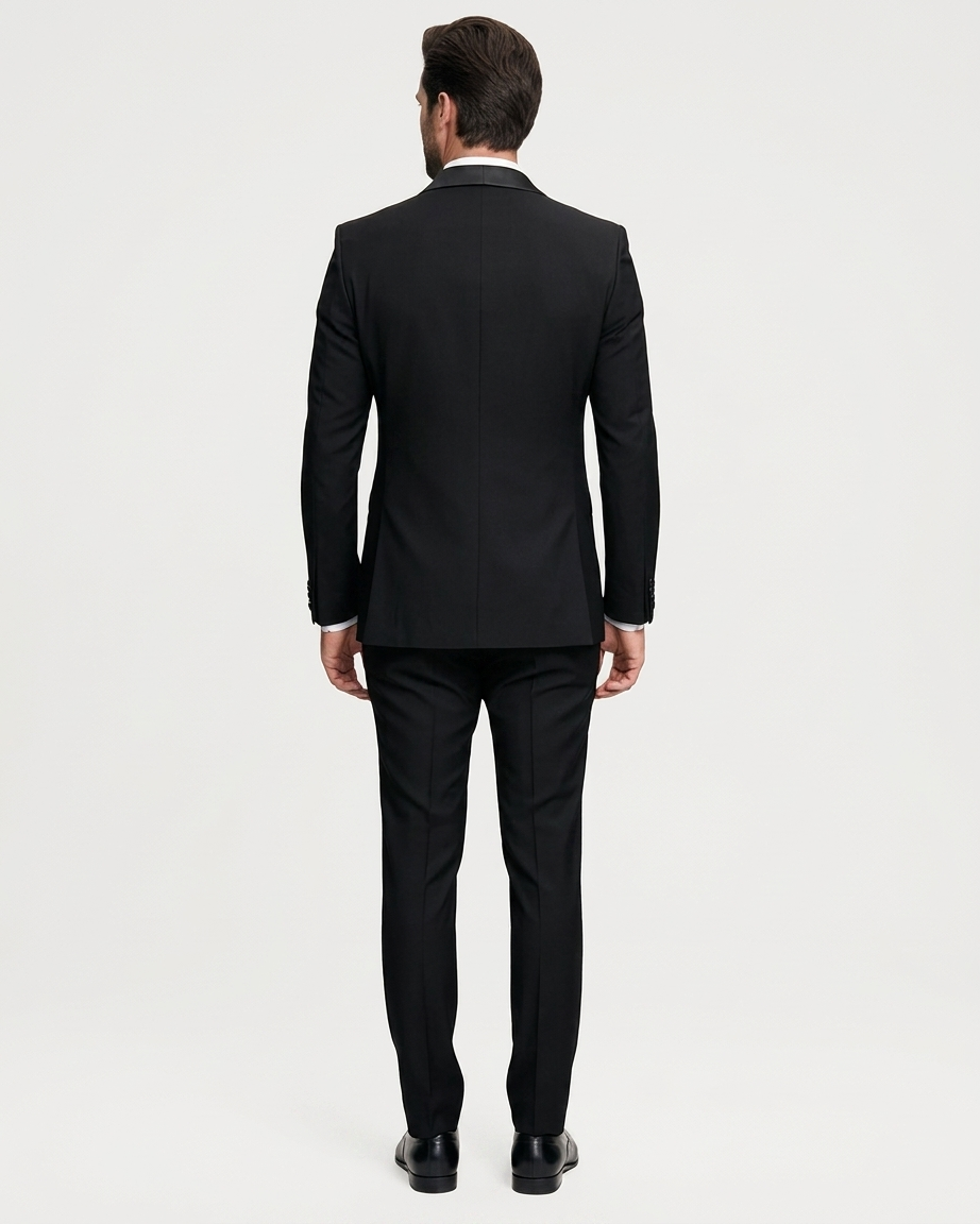 Abito Uomo Due Pezzi Elegante per Cerimonie Alta Gamma