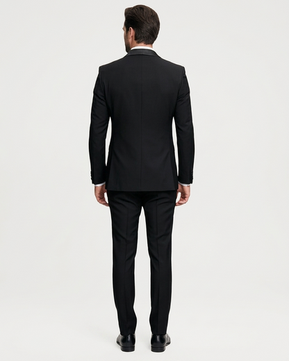 Abito Uomo Due Pezzi Elegante per Cerimonie Alta Gamma