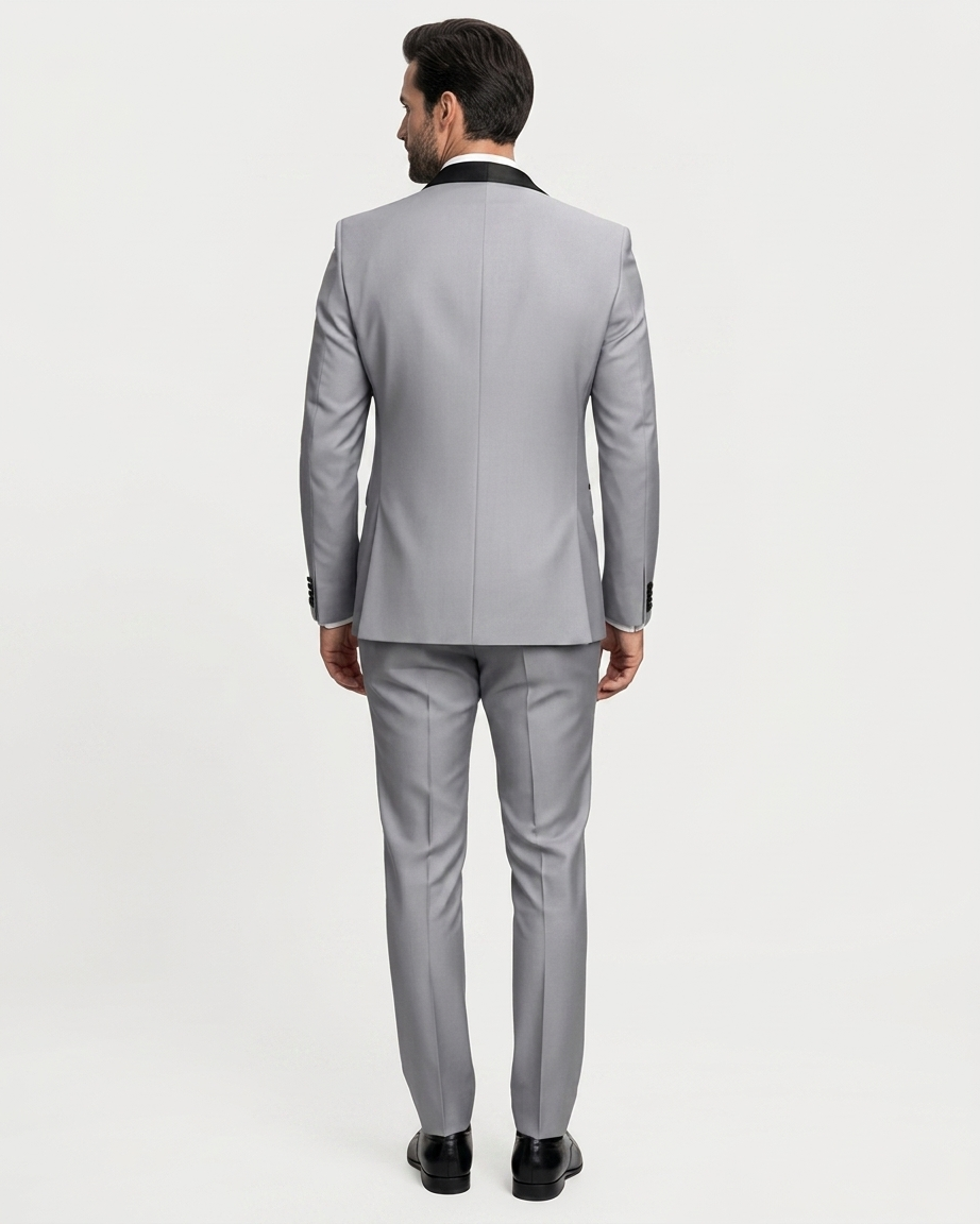 Abito Uomo Due Pezzi Elegante per Cerimonie Alta Gamma