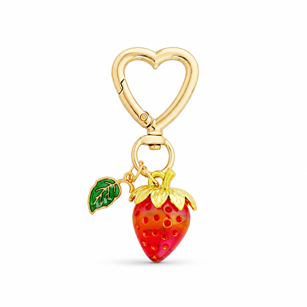 Golden Leaf Strawberry | Charm