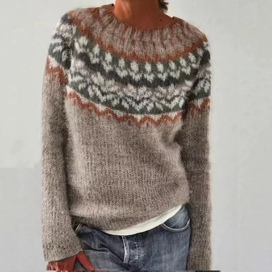 Tamara | Maglione Donna Jacquard Invernale