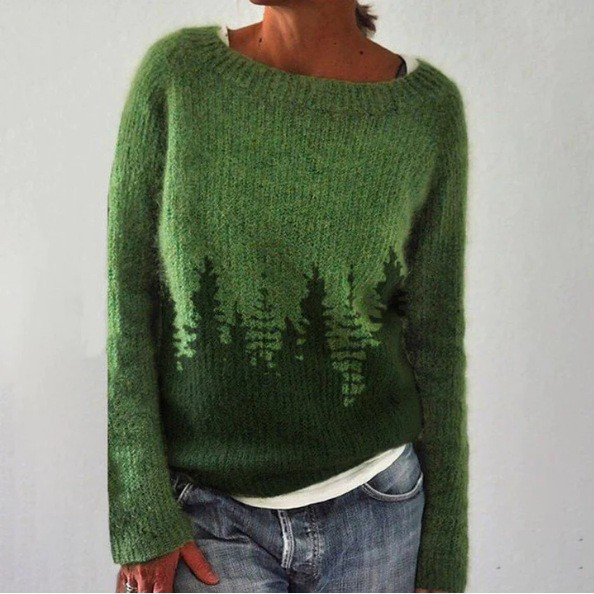 Judit | Maglione Donna con Bosco di Abeti