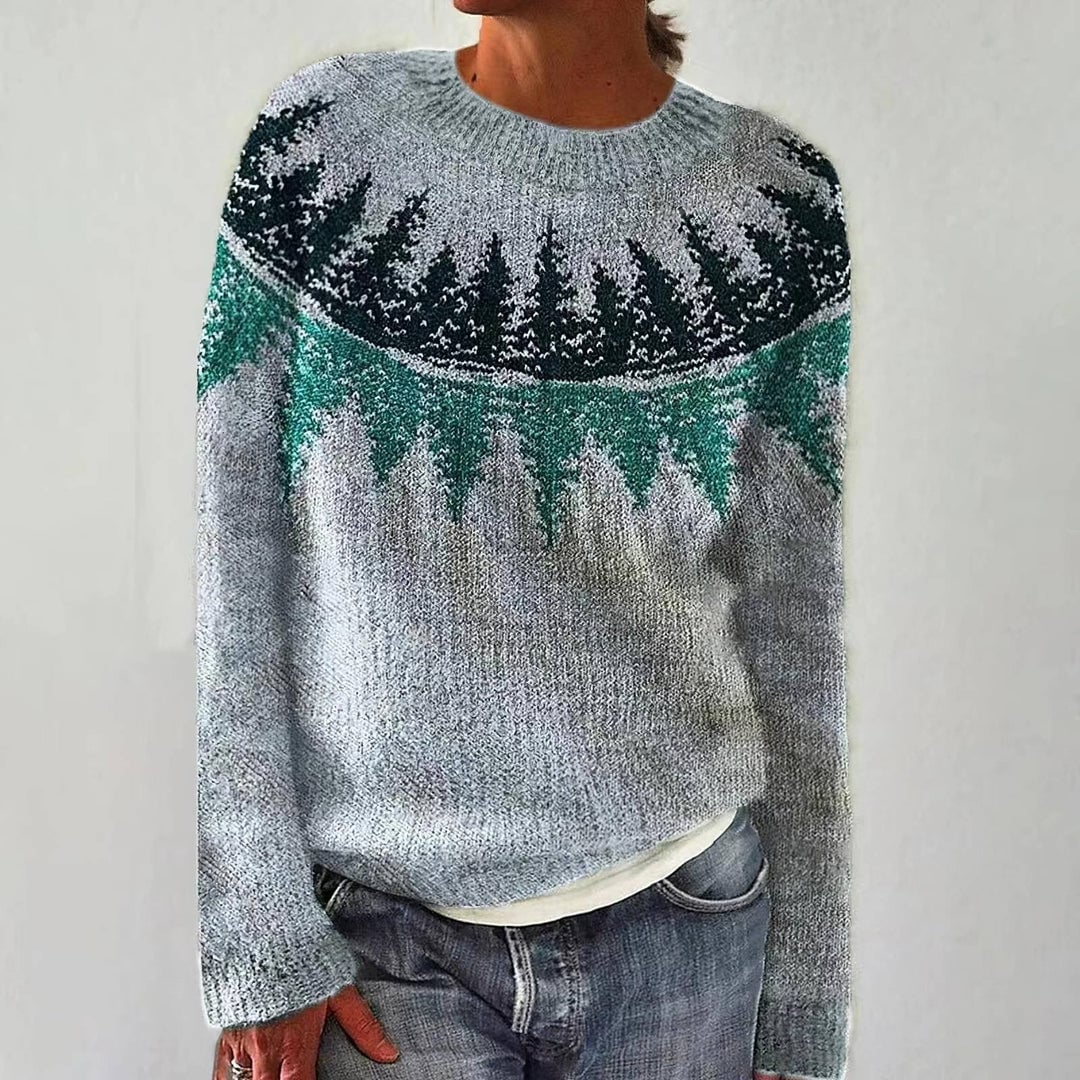 Rosana | Maglione Donna Retro dal Taglio Morbido