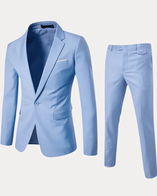 Abito Uomo Due Pezzi Su Misura Tessuto Stretch Versatile