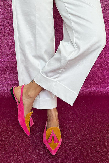 Loredana | Ballerine Donna con Frange e Cinturino